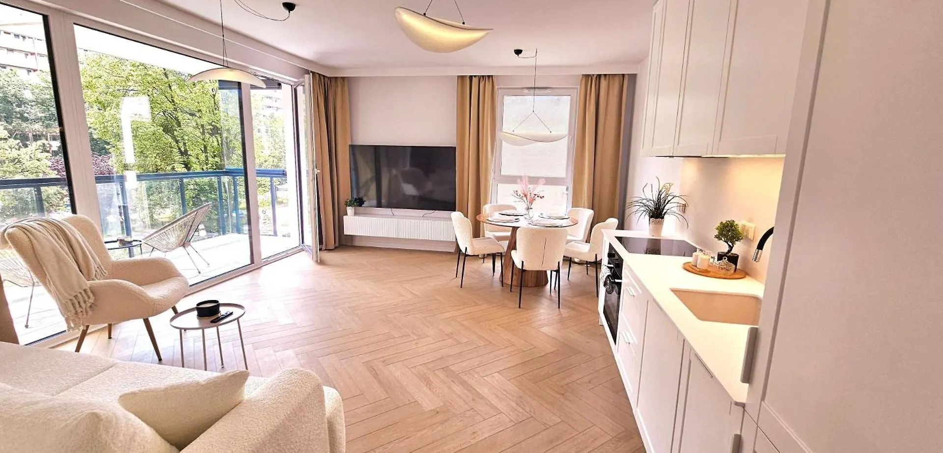 Apartmán Przymorze Beach & Park Gdaňsk Polsko
